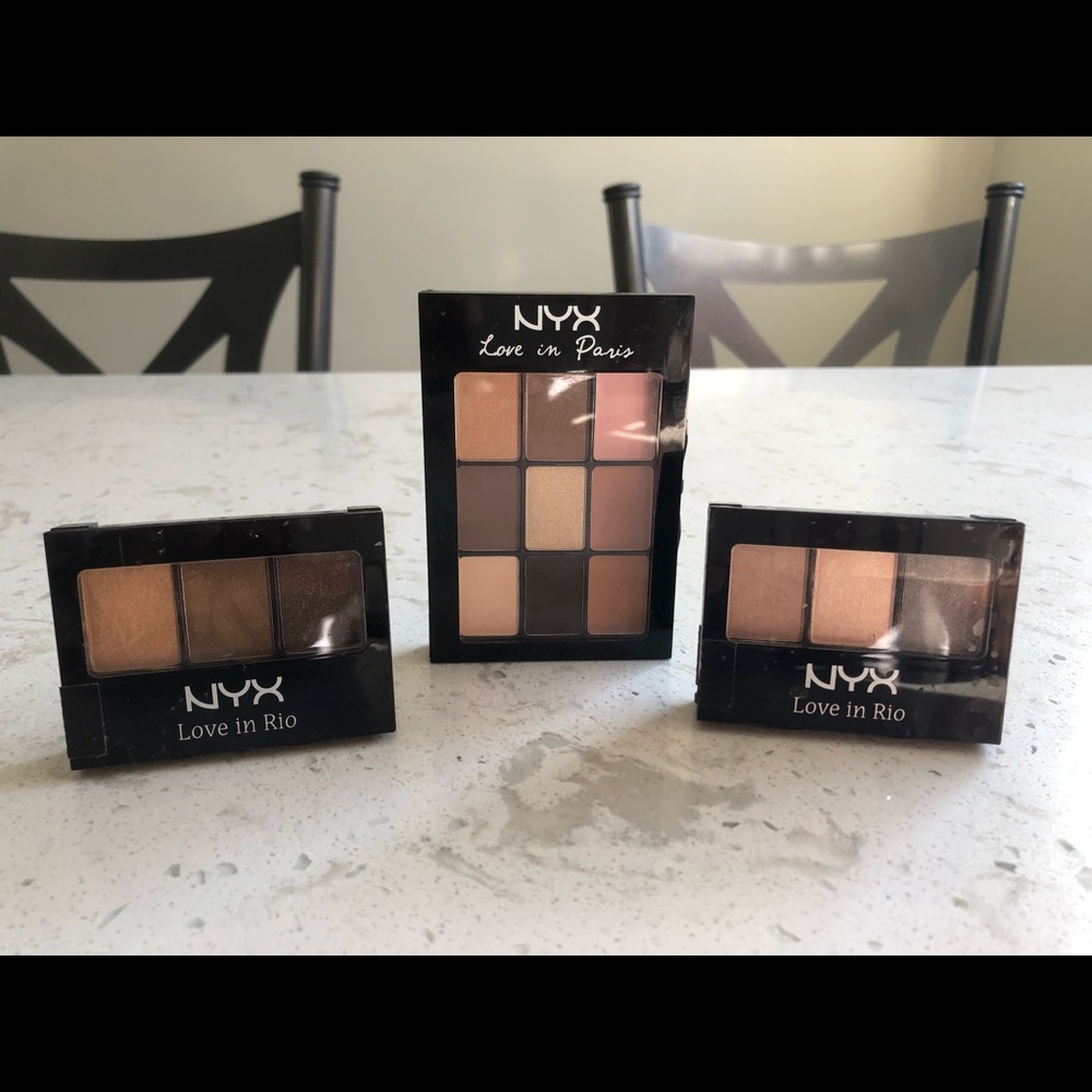 NYX Eyeshadow bundle